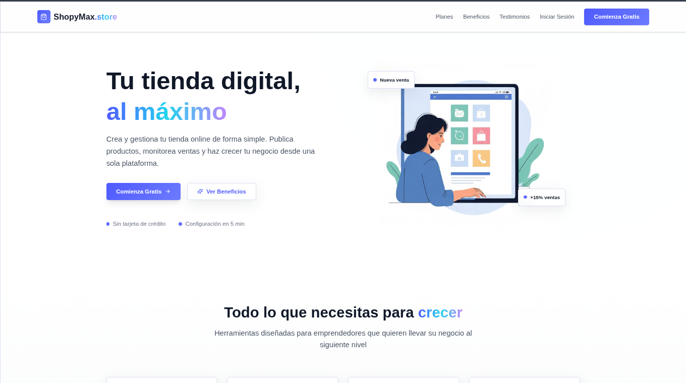 Shopymax Portada